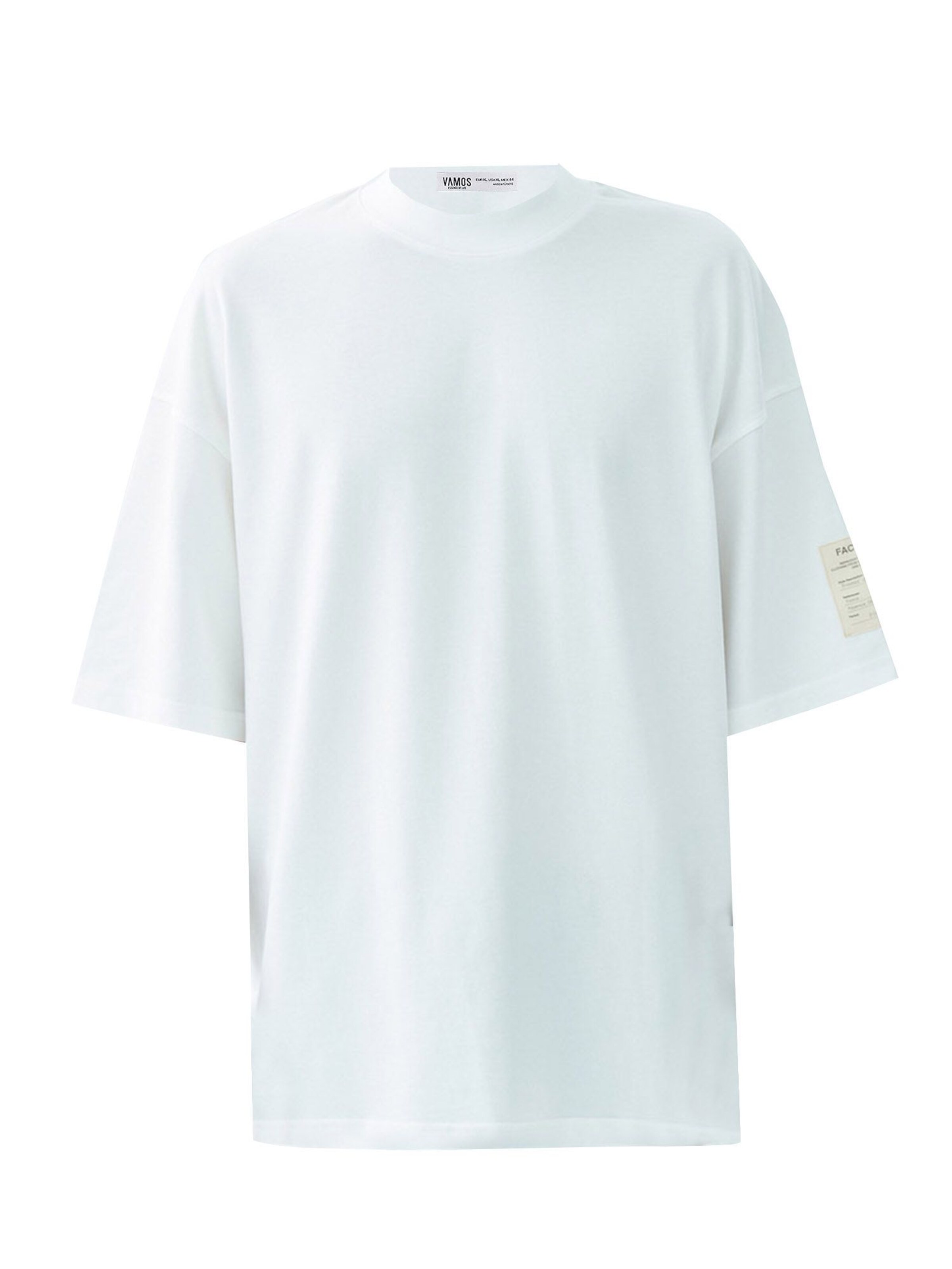 VAMOS CLOMajica - bijela boja: prednji dio