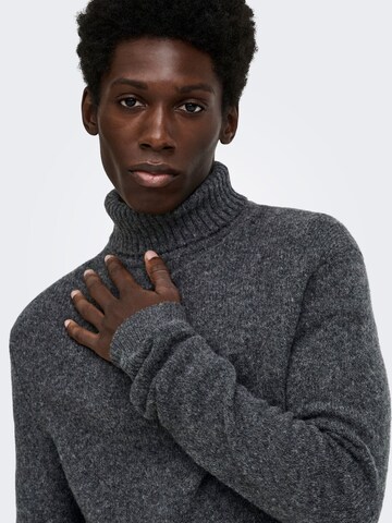 Only & Sons Pullover 'RAY' in Grau