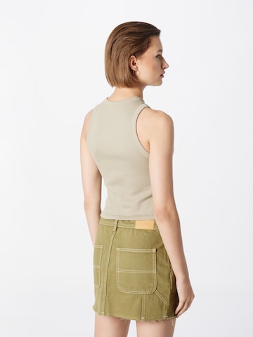 TOPSHOP Gebreide top in Beige