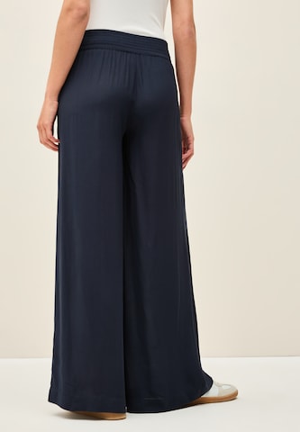 CECIL Wide Leg Hose in Blau