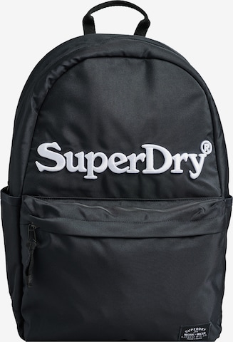 Superdry Rucksack 'Montana' in Schwarz: predná strana