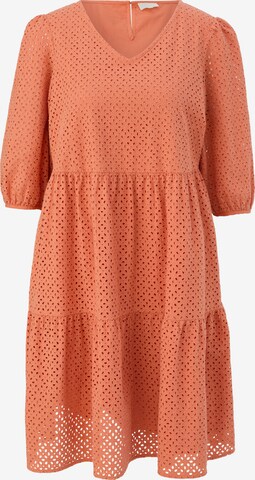 s.Oliver - Vestido em laranja: frente