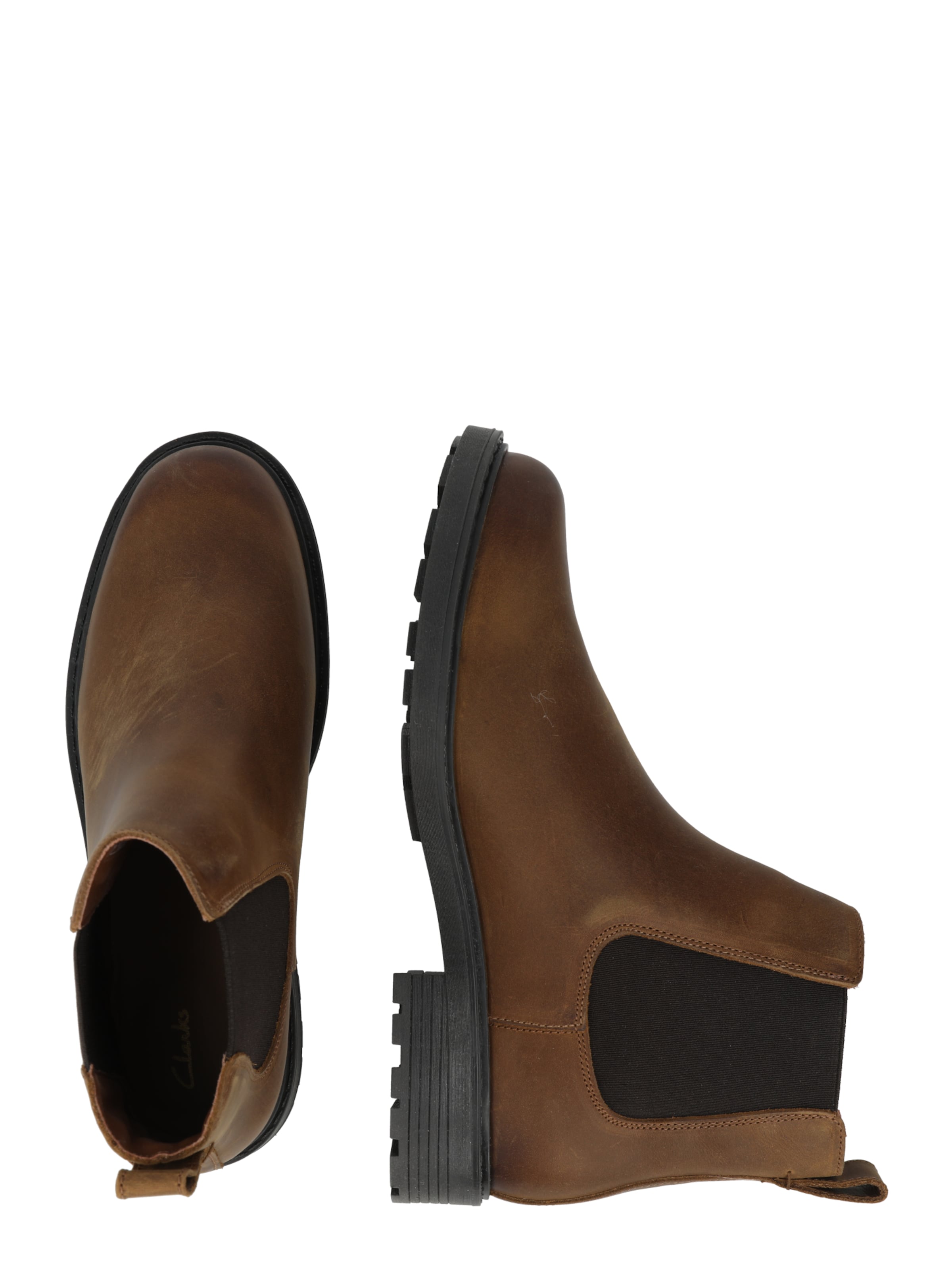 CLARKS Chelsea Boots 'Orinoco' in Brown