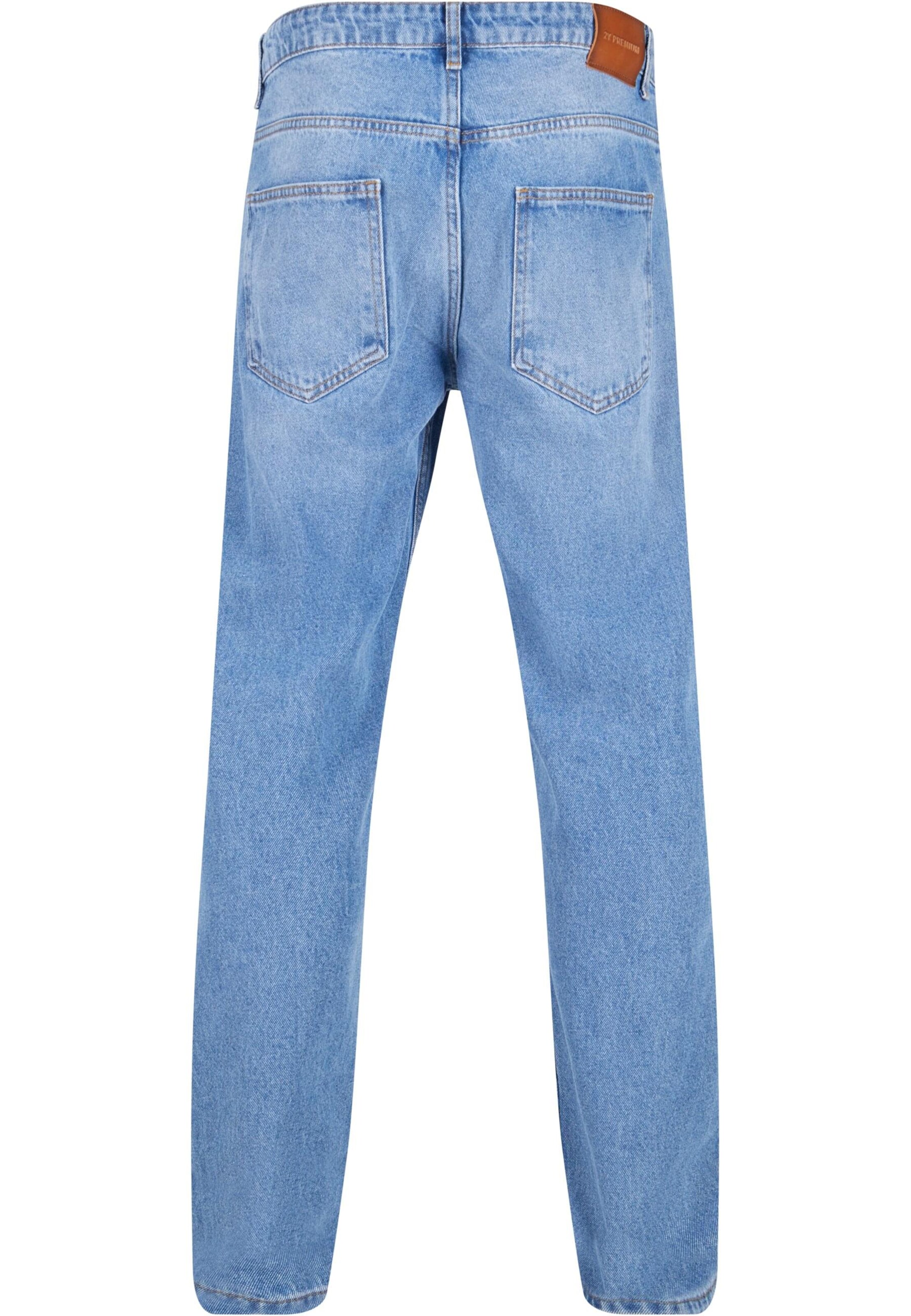 2Y Premium Regular Jeans in Blau