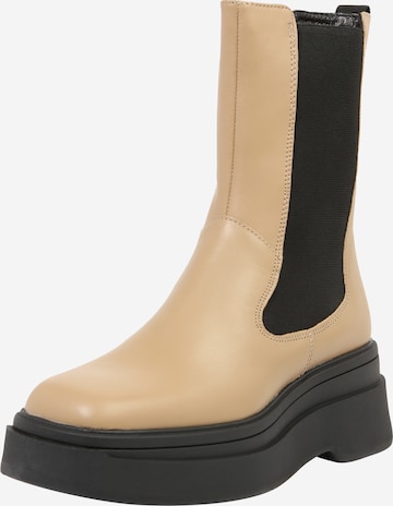 VAGABOND SHOEMAKERS Chelsea boots 'CARLA' in Beige: front