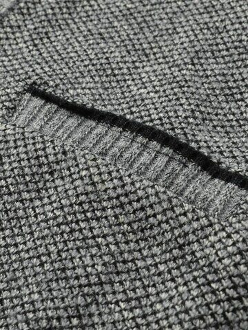 ALLTHEMEN Knit Cardigan in Grey