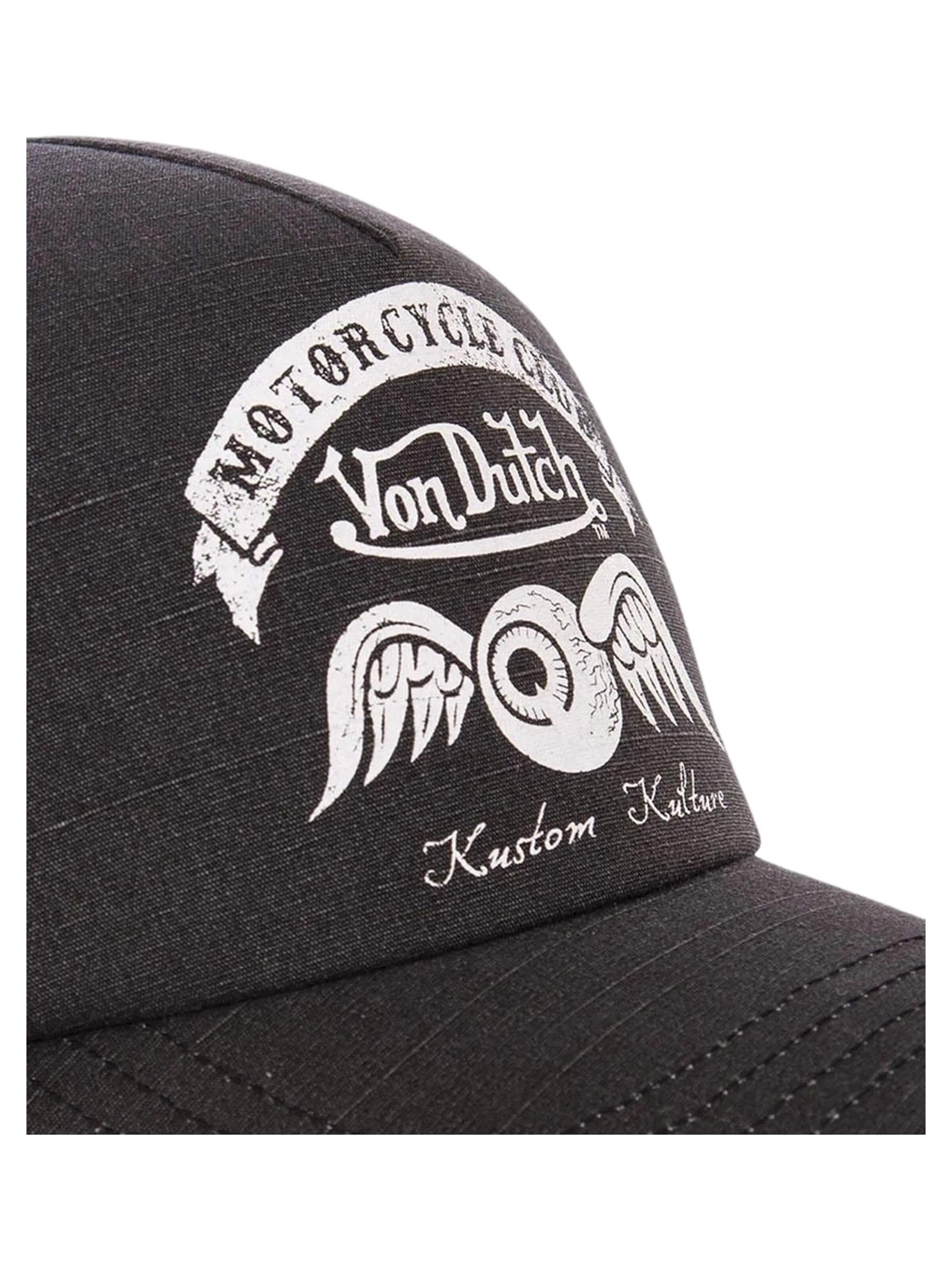 Von Dutch - Gorra 'Gorra von dutch negra trucker basic logo 6' en negro