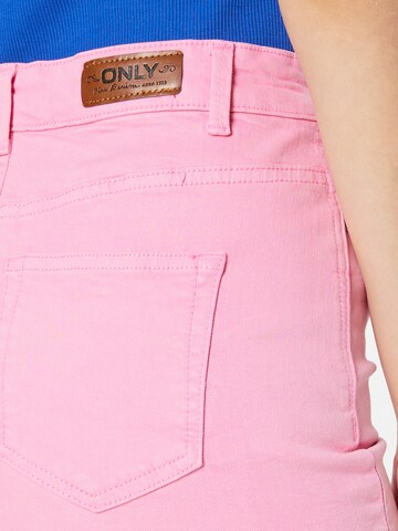 ONLY - Saia 'FAN' em rosa