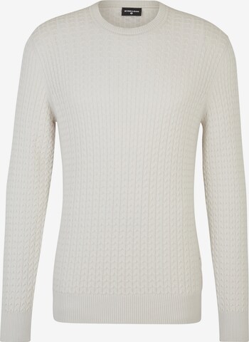 STRELLSON Sweater 'Kito' in White: front
