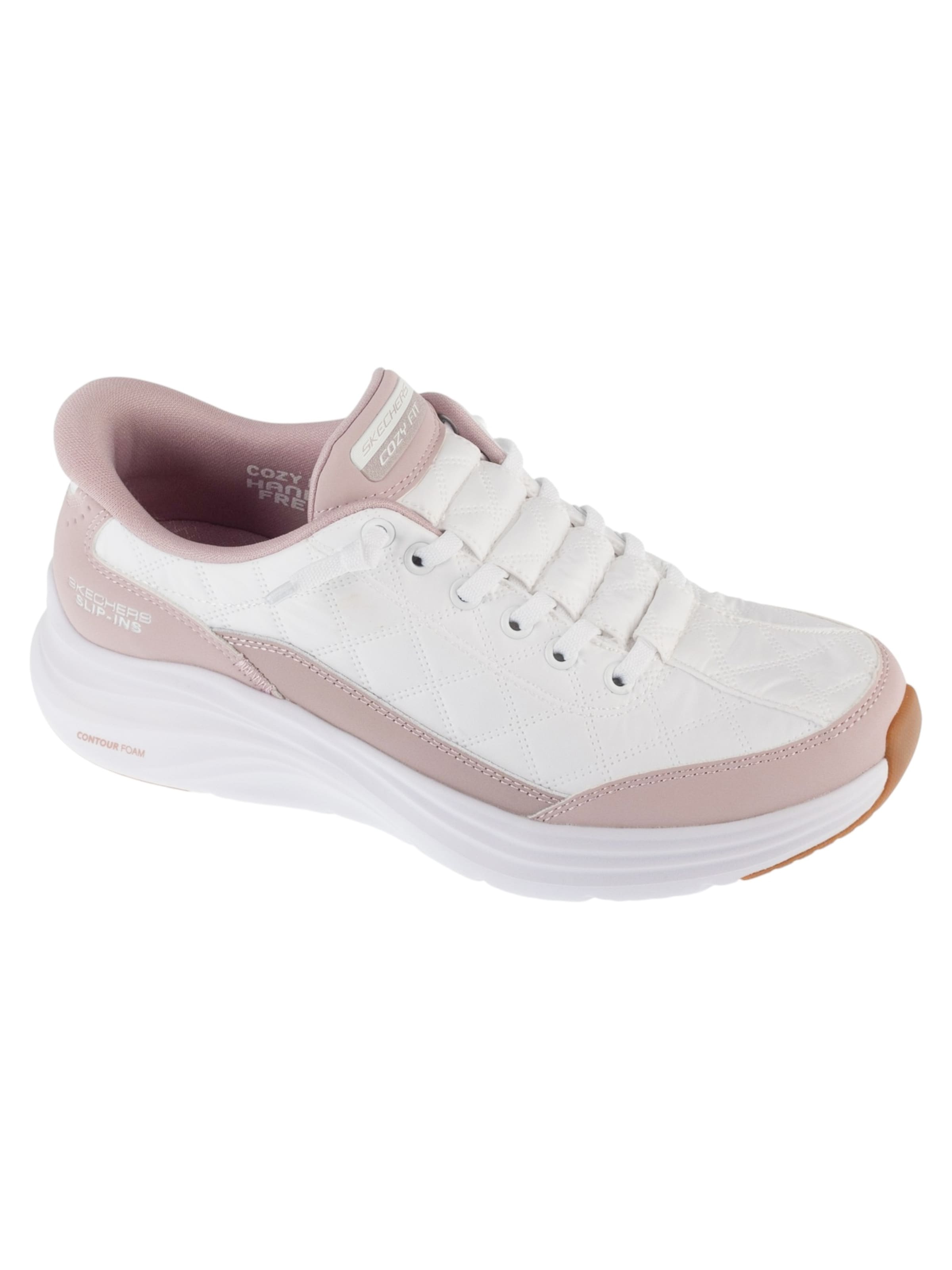 SKECHERS Sneakers laag 'Skechers Slip-ins: Contour Foam - Cozy Fit' in Lila: voorkant