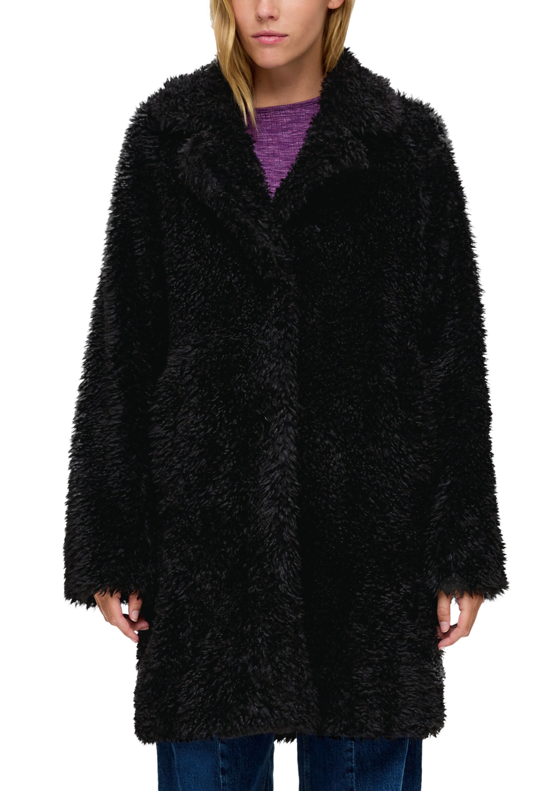 QS Mantel in Schwarz