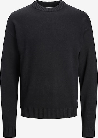 JACK & JONES Pulóver 'Jack' - fekete: elől