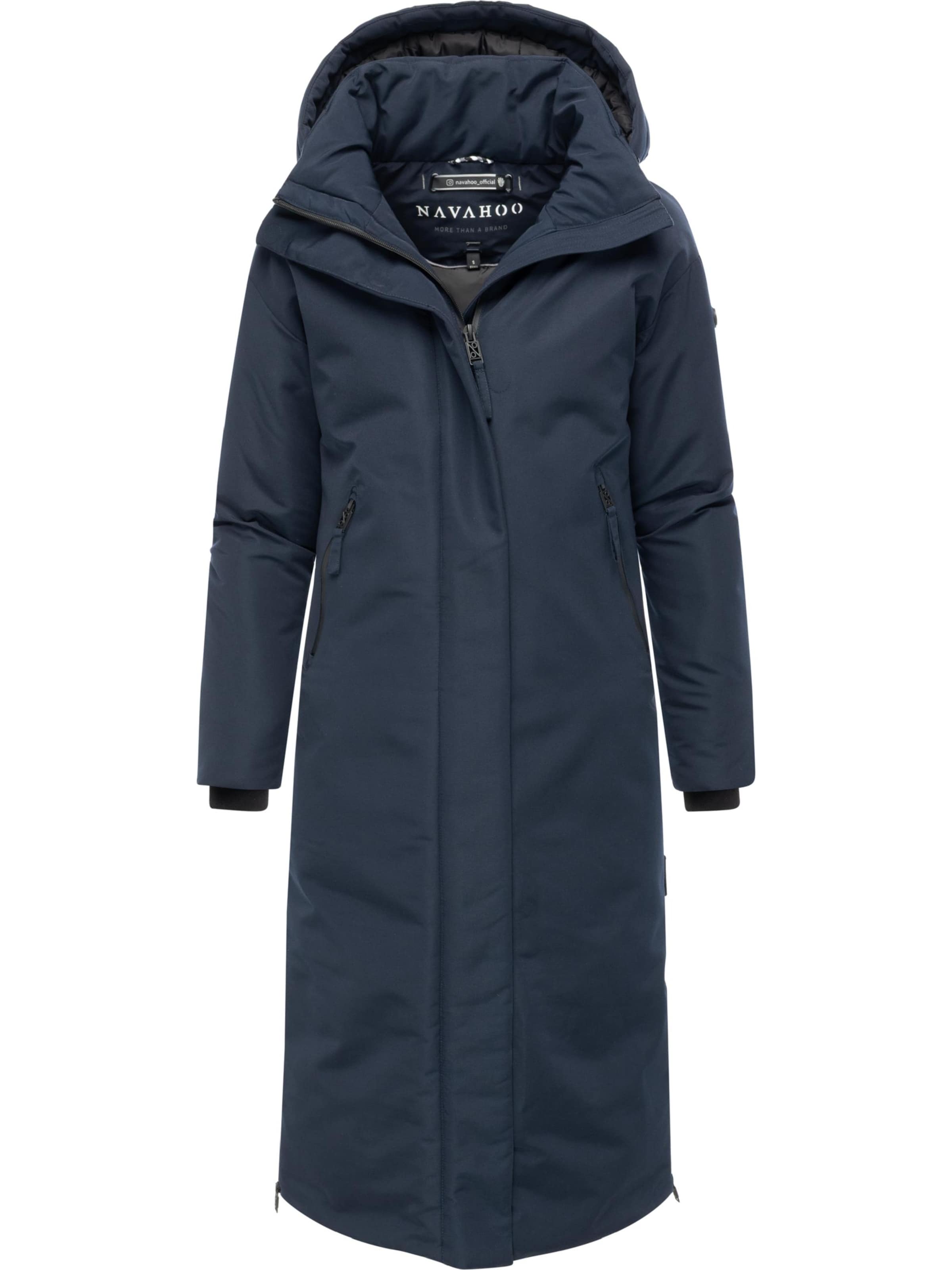NAVAHOO Mantel 'Schneewächter 14' in Blau