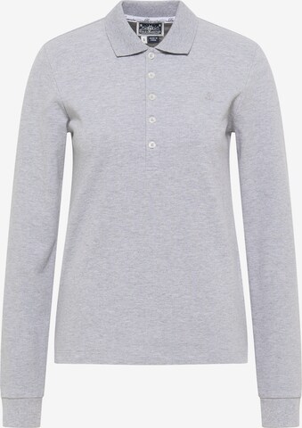 T-shirt DreiMaster Maritim en gris : devant