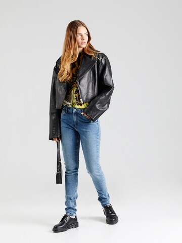 Skinny Jean 'Sadie' QS en bleu