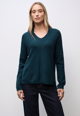 STREET ONE Sweater in Blue: front