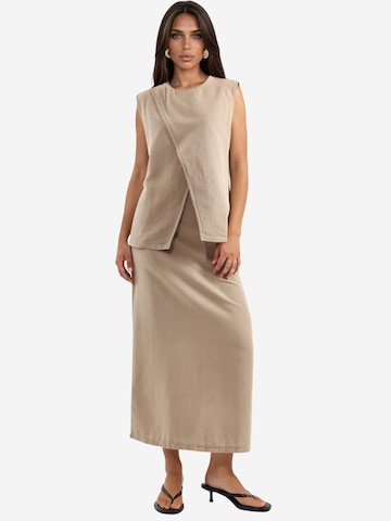 MSN Collection Loungewear 'Zweiteiliges Set' in Beige: front