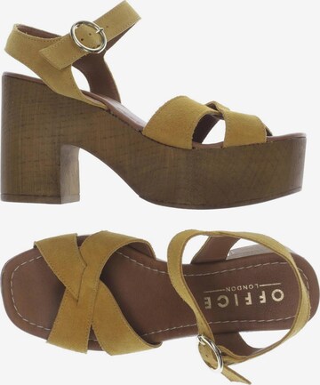Office London Sandals & High-Heeled Sandals in 36 in Yellow: front