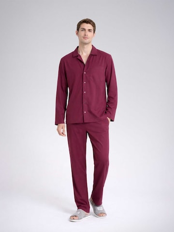 Pigiama lungo 'Pantoneclo Men’s Nightwear Set' di PANTONECLO in rosso