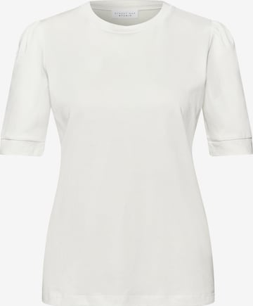 Street One Studio Shirt in White: front