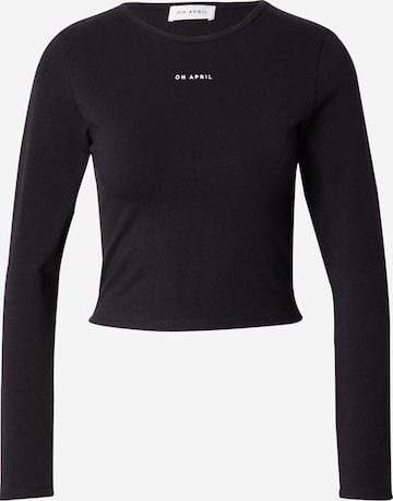 OH APRILMajica 'Ica' - crna boja: prednji dio