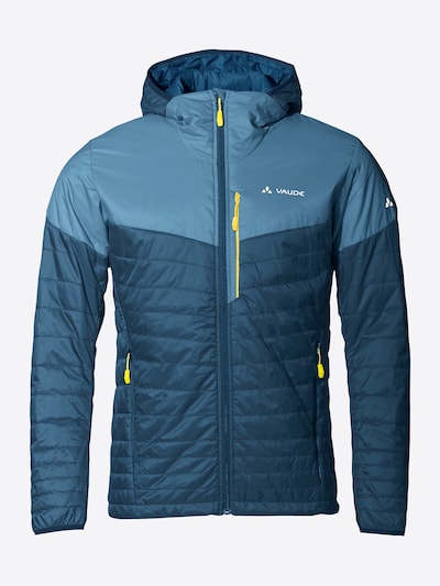 VAUDE Outdoorjacke 'M Freney J V' in navy / taubenblau / weiß, Produktansicht