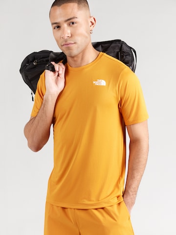THE NORTH FACE Funkčné tričko - Oranžová