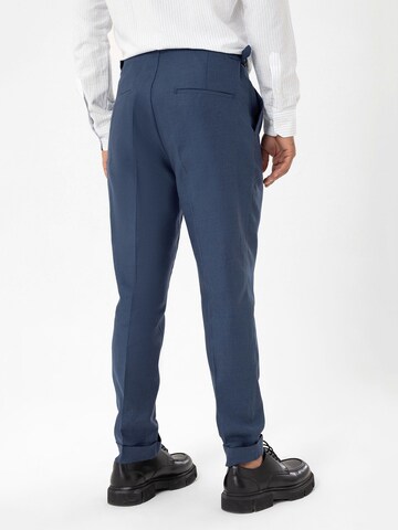 Loosefit Pantaloni con pieghe 'Taille' di Dandalo in blu