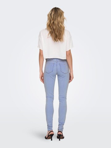 ONLY Skinny Jeans 'Forever' in Blau