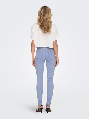 ONLY Skinny Jeans 'Forever' in Blau