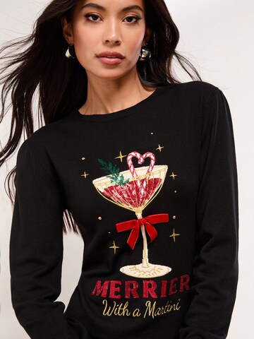 Lipsy - Vestido de punto en negro