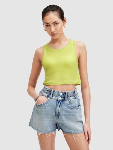 AllSaints Top 'RINA' in Grün: Vorderseite