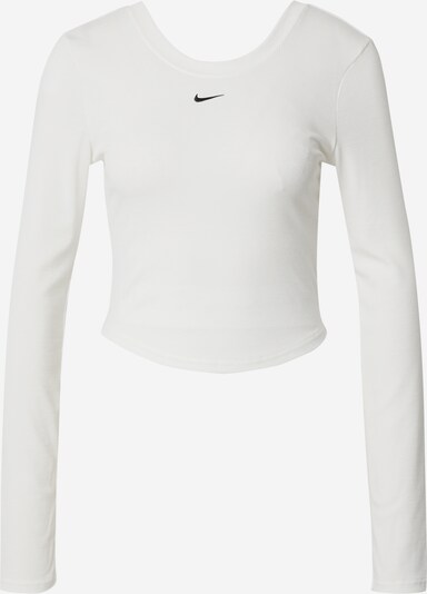 Nike Sportswear Shirt in de kleur Beige / Zwart, Productweergave