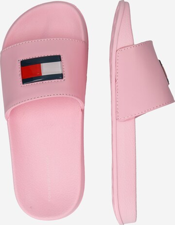 TOMMY HILFIGER Strand-/badschoen in Roze