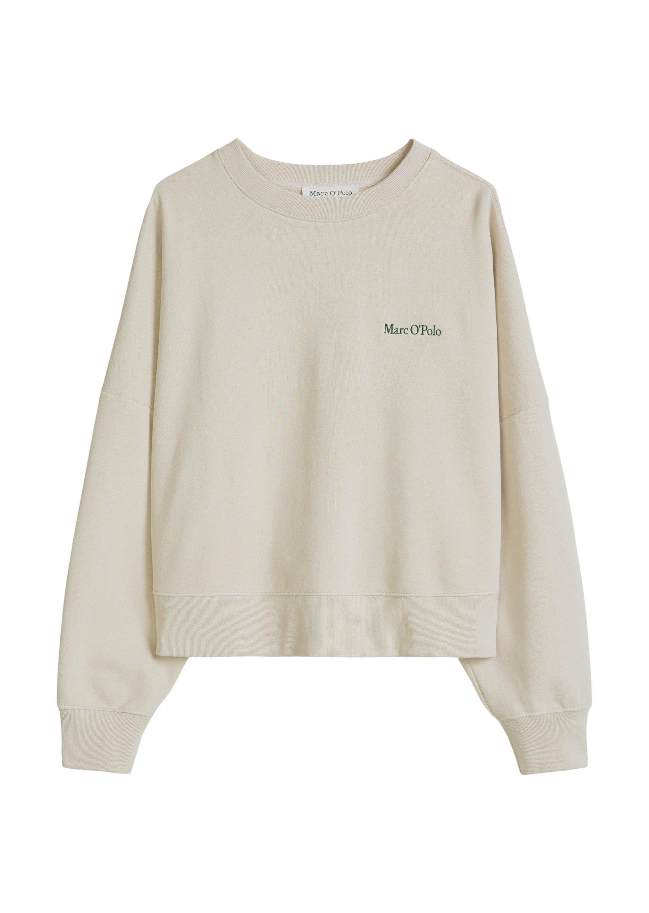 Marc O'Polo Sweatshirt in Beige: Vorderseite