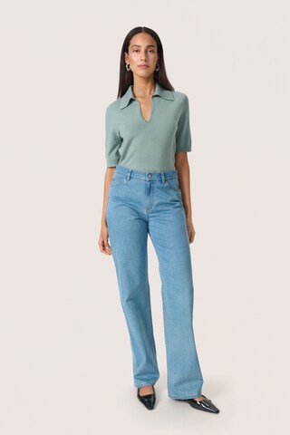 SOAKED IN LUXURY - Jersey 'Spina' en azul