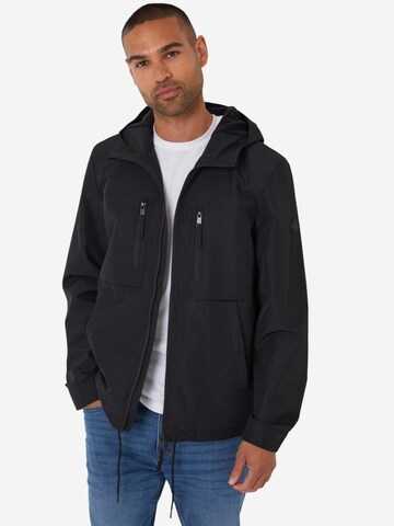 Threadbare Jacke 'Cusco' in Schwarz: Vorderseite
