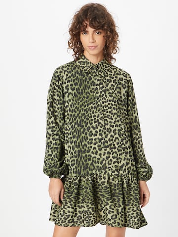 Envii Shirt Dress 'Cedrus' in Green: front