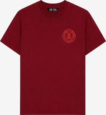 T-Shirt 'DMWU' Unfair Athletics en rouge : devant