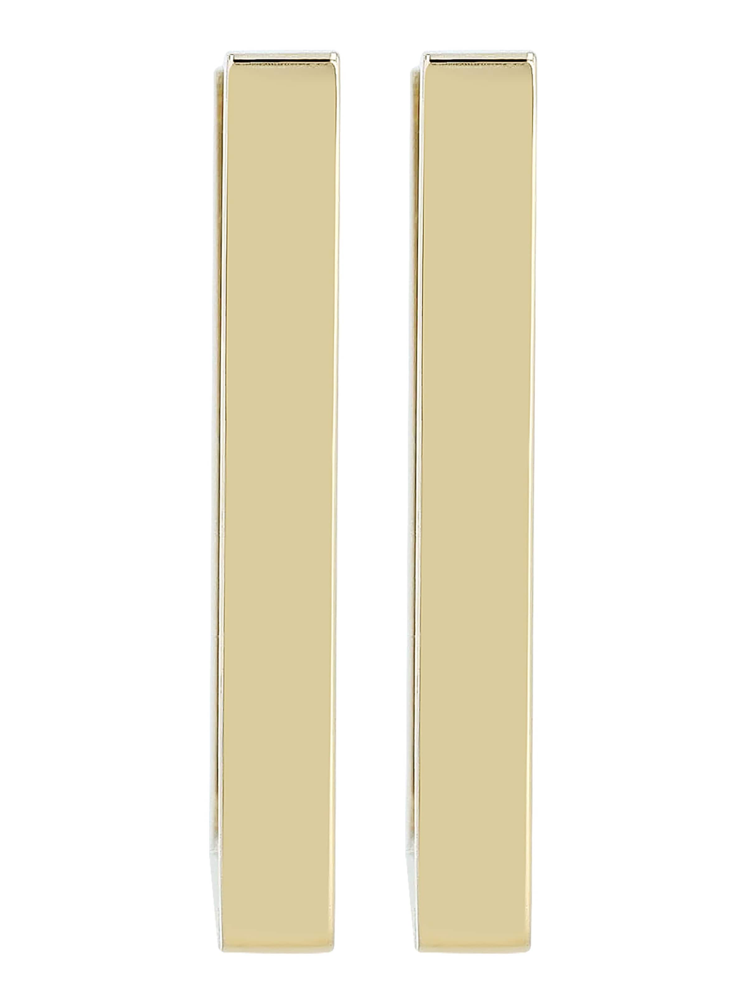 Akzent Earrings 'wasserfest' in Gold