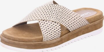 LAZAMANI Mules in Beige: front