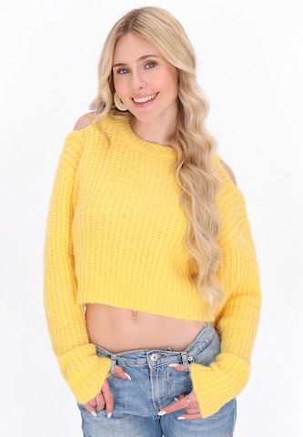 IZIA - Jersey en amarillo: frente