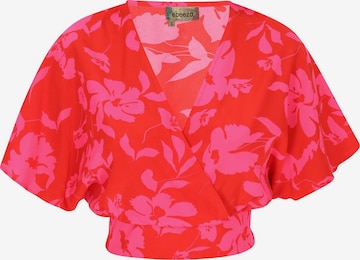 ebeeza - Blusa 'Fashion Look' em vermelho: frente