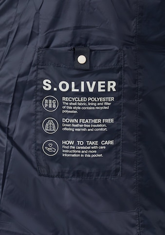 s.Oliver Winterjas in Blauw