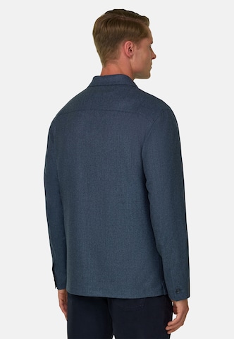 Regular fit Sacou Business de la Boggi Milano pe albastru