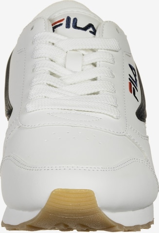 Baskets basses 'Orbit' FILA en blanc