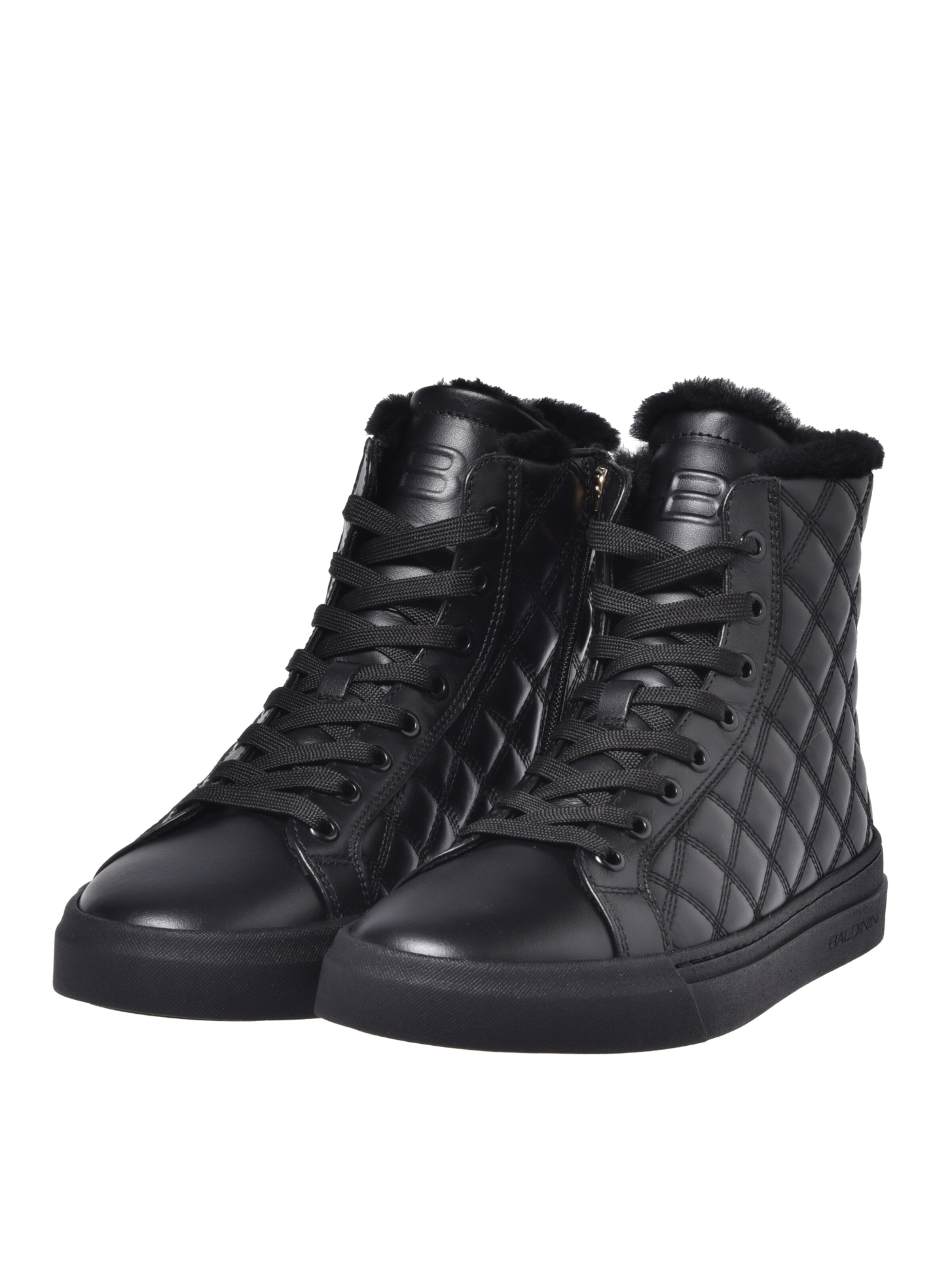 BALDININI Sneakers hoog in Zwart