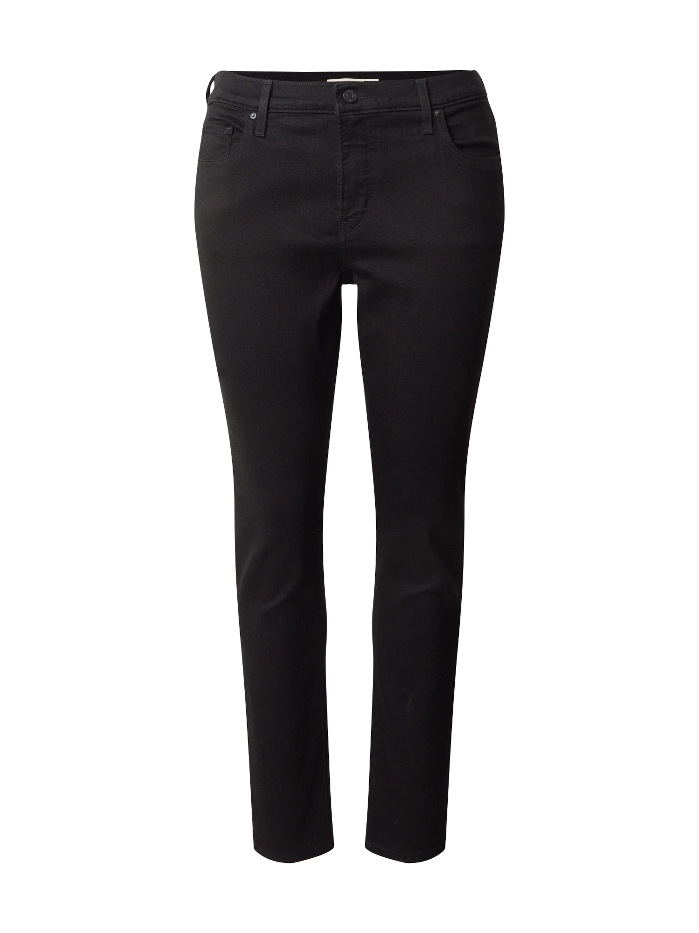 Levi's® Plus Skinny Jeans '311' in Black: front