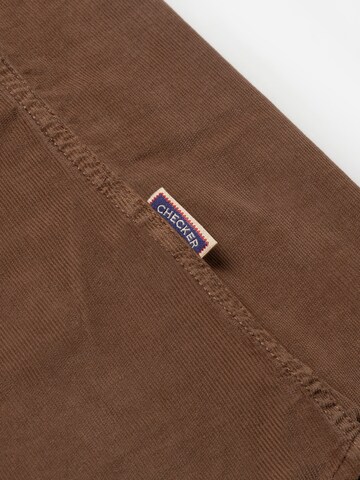 Checker Regular fit Overhemd ' Dynasty Cord ' in Beige