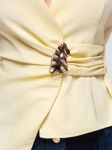 Ombre Blouse in Geel